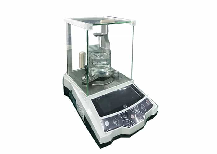 Density tester for thermal gap interface materials