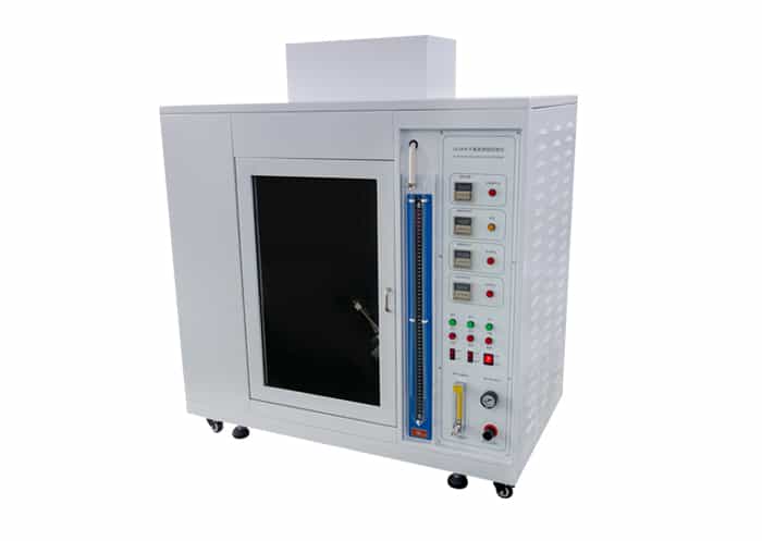 Thermal insulation sheet specific flame retardant tester