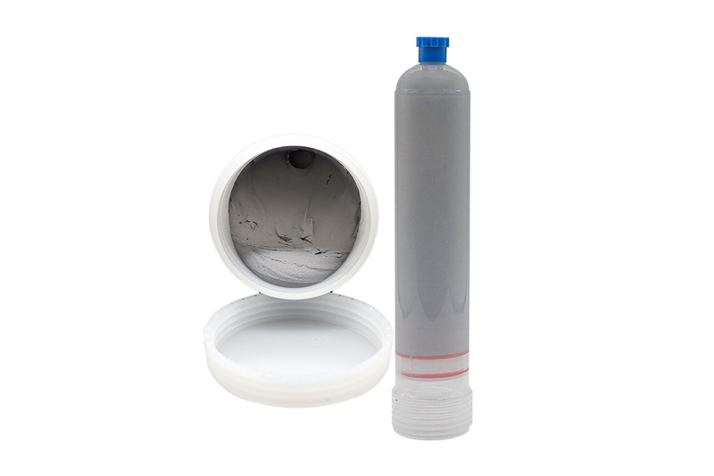 Single-component thermally conductive gels