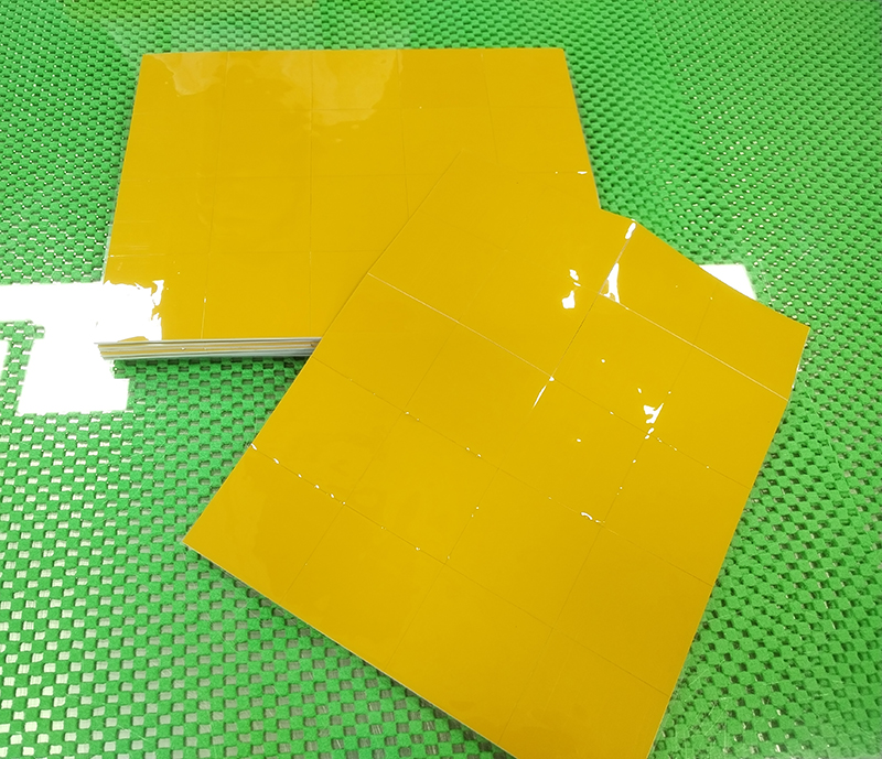 PI film coated high temperature heat conduction pad