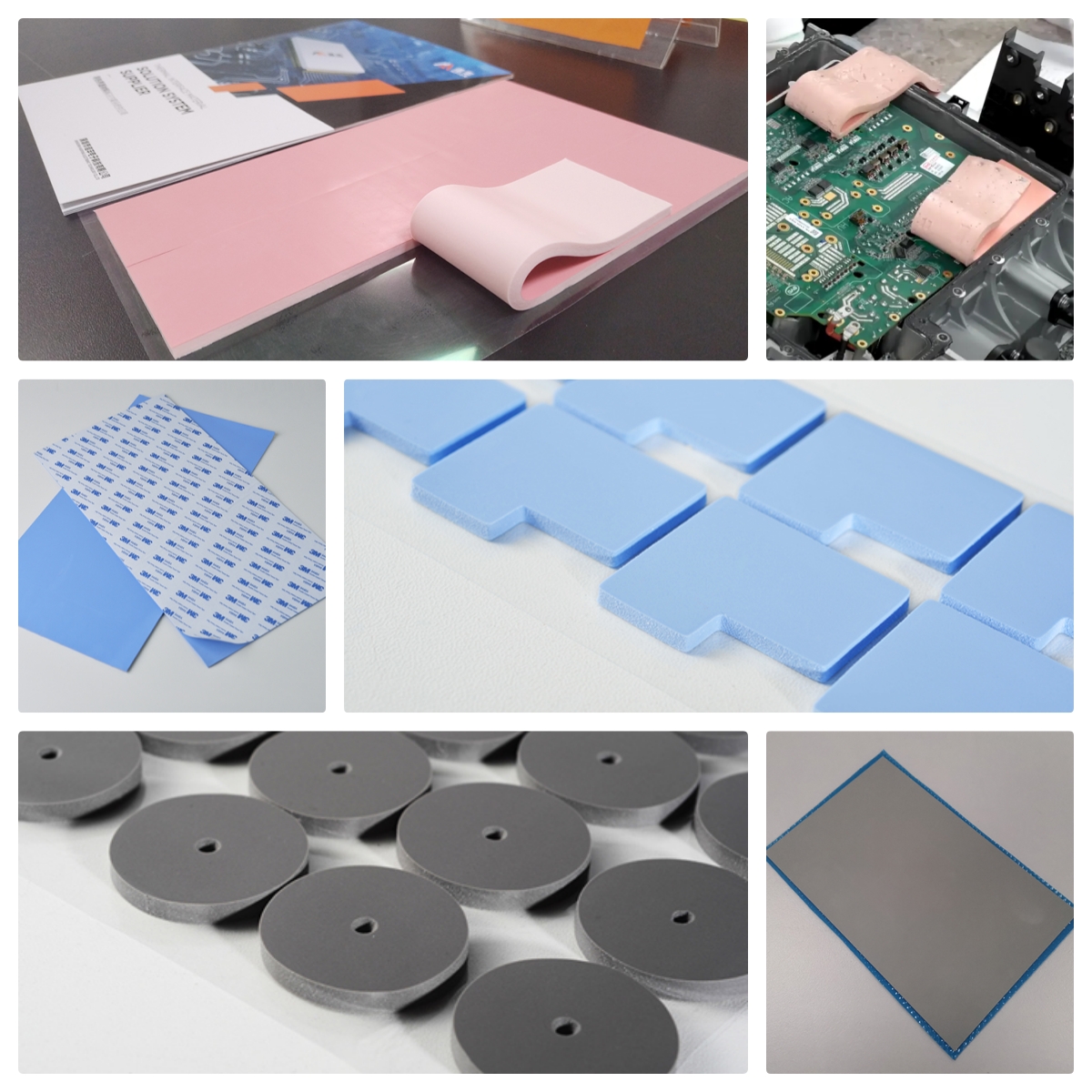 silicone thermal pads silicone thermal pads